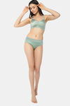 Amante Padded Non Wired Full Coverage T-Shirt Bra - Pastel Green — thumbnail 5